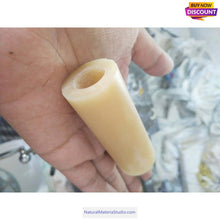 Carica l'immagine nel visualizzatore di Gallery, Varied Dia.1.7-3.2cm Natural Yak Bone Rolls - Ideal for Crafting Rings, Knife and Pipe Accessories