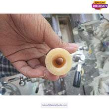 Lade das Bild in den Galerie-Viewer, Outer Dia.17-32mm Natural Yak Bone Rolls - Ideal for Crafting Rings, Knife and Pipe Accessories-NaturalMateriaStudio-NaturalMateriaStudio