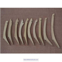 Cargar imagen en el visor de la galería, Varied Shapes Wood Bows Sayah/Tips/Ears and Bow Handles for Making Traditional Bows-NaturalMateriaStudio-NaturalMateriaStudio