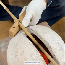 Cargar imagen en el visor de la galería, Wooden Bamboo Straightener – For Bamboo Fishing Rods & Arrows(1 kit =4sizes/4pcs)-NaturalMateriaStudio-NaturalMateriaStudio