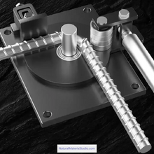 이미지를 갤러리 뷰어에 로드 , Bamboo Root Bending Tool Manual Bender with Quick Clamp For Craftsmen & Handle Making-NaturalMateriaStudio-NaturalMateriaStudio