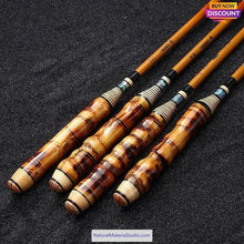 Cargar imagen en el visor de la galería, Big budhha bamboo Dia.2.3-3.4CM making smoking pipe fishing rod knife handle etc-NaturalMateriaStudio-NaturalMateriaStudio