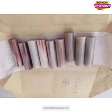 이미지를 갤러리 뷰어에 로드 , Biggest size Dia.3cmXL9cm Bufallo/Yak(africa/tibet ) natural colourful horn rolls-NaturalMateriaStudio-NaturalMateriaStudio