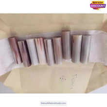 Load image into Gallery viewer, Biggest size Dia.3cmXL9cm Bufallo/Yak(africa/tibet ) natural colourful horn rolls-NaturalMateriaStudio-NaturalMateriaStudio