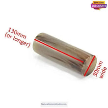 Charger l'image dans la galerie, Biggest size Dia.3cmXL9cm Bufallo/Yak(africa/tibet ) natural colourful horn rolls-NaturalMateriaStudio-NaturalMateriaStudio