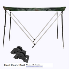 Load image into Gallery viewer, Boat Canopy | UV Protection • Waterproof • Foldable Design suitable for boats width of 1 to 1.4 meters.-NaturalMateriaStudio-NaturalMateriaStudio