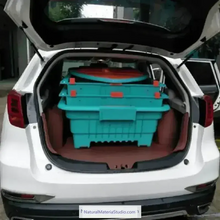 Charger l'image dans la galerie, Car-mounted Portable 4-sections Detachable Combination Fishing Boat Length 3.0meters+Free Ultimate Boating Companion Kit-NaturalMateriaStudio-NaturalMateriaStudio