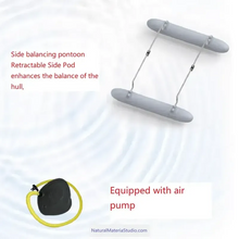 이미지를 갤러리 뷰어에 로드 , Car-mounted Portable 4-sections Detachable Combination Fishing Boat Length 3.0meters+Free Ultimate Boating Companion Kit-NaturalMateriaStudio-NaturalMateriaStudio