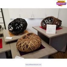 Carica l'immagine nel visualizzatore di Gallery, Complete size length:195-260cm/77"-102” Bamboo Strips/Flats for Weaving and other handicraft making-NaturalMateriaStudio-NaturalMateriaStudio