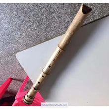 Cargar imagen en el visor de la galería, Custom Madake Bamboo Japanese Style Shakuhachi - Precision Tone & Expert Craftsmanship-NaturalMateriaStudio-NaturalMateriaStudio