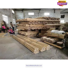 Carica l'immagine nel visualizzatore di Gallery, Customization Length(1.0-5.0M)Dia.(1.0-6.0cm)Tonkin bamboo poles for making bamboo fly rod and bamboo bike mixed order-NaturalMateriaStudio-NaturalMateriaStudio