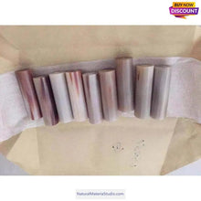 Carica l'immagine nel visualizzatore di Gallery, D1.8xL6.0cm Of Square/Roll/Tips of Buffalo and Yak Horn Material for Pipe Makers-NaturalMateriaStudio-NaturalMateriaStudio