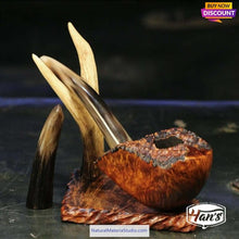 Load image into Gallery viewer, D1.8xL6.0cm Of Square/Roll/Tips of Buffalo and Yak Horn Material for Pipe Makers-NaturalMateriaStudio-NaturalMateriaStudio