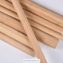 画像をギャラリービューアに読み込む, Dia.1.2-2.5cm Length 100-145cm BambooPro™ Solid Bamboo Rods for Ski Poles&Handicrafts & DIY projects Custom Orders welcome-NaturalMateriaStudio-NaturalMateriaStudio