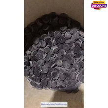 Cargar imagen en el visor de la galería, Dia.1.6-2.9cm Africa bufallo natural colourful horn buttons for pipemaker-NaturalMateriaStudio-NaturalMateriaStudio