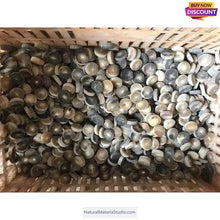 Cargar imagen en el visor de la galería, Dia.1.6-2.9cm Africa bufallo natural colourful horn buttons for pipemaker-NaturalMateriaStudio-NaturalMateriaStudio