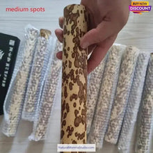 Charger l'image dans la galerie, Dia.4-5cm L35-40cm no joints spotted bamboo culm for bamboo fan layer and Customized-NaturalMateriaStudio-NaturalMateriaStudio