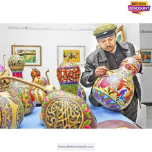 Charger l'image dans la galerie, Double Bulbous Large Bottle Gourds 11.8"-19.7"(30-50CM) High dry & clean Wholesale amounts-NaturalMateriaStudio-NaturalMateriaStudio