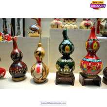 Ladda upp bild till gallerivisning, Double Bulbous Medium Bottle Gourds 5.9"-11.8"(15-30CM) High dry & clean Wholesale amounts-NaturalMateriaStudio-NaturalMateriaStudio