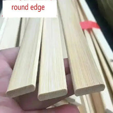 Ladda upp bild till gallerivisning, Complete Size Length: 195-260cm/77"-102" Bamboo Strips/Flats for Weaving and Other Handicraft Making NaturalMateriaStudio