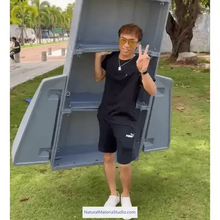 Load image into Gallery viewer, Four-section L8.3ft vehicle-mounted stackable portable PE engineering plastic fishing boat(3-4adults)+ Free Ultimate Boating Companion Kit-NaturalMateriaStudio-NaturalMateriaStudio