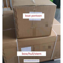 이미지를 갤러리 뷰어에 로드 , Two styles of three-section L10.2-12.3ft vehicle-mounted stackable portable PE engineering plastic fishing boat(4 adults)+Free Ultimate Boating Companion Kit-NaturalMateriaStudio-NaturalMateriaStudio