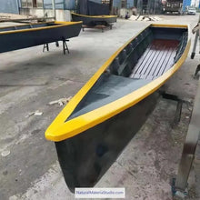 Load image into Gallery viewer, Handmade L10-26ft wooden boats can be customized to any specification(3-8adults)-NaturalMateriaStudio-NaturalMateriaStudio