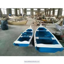 Load image into Gallery viewer, Handmade L10-26ft wooden boats can be customized to any specification(3-8adults)-NaturalMateriaStudio-NaturalMateriaStudio