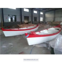 Load image into Gallery viewer, Handmade L10-26ft wooden boats can be customized to any specification(3-8adults)-NaturalMateriaStudio-NaturalMateriaStudio