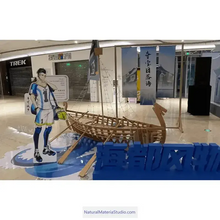 Cargar imagen en el visor de la galería, Handmade L1.5-4.0Meter W0.4-1.0Meter European-style landscape wooden boats and be customized-NaturalMateriaStudio-NaturalMateriaStudio