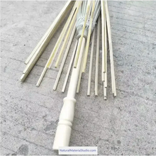 Cargar imagen en el visor de la galería, Handmade semi-finished bamboo umbrella skeleton/frames of different sizes(Dia.56cm-100cm) and styles(A&B)Can be customized-NaturalMateriaStudio-NaturalMateriaStudio