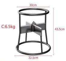 Cargar imagen en el visor de la galería, SteelForce Pro High-Efficiency Heavy Duty Manual Log Splitter & Large Dia. Bamboo Cutter with Safety Hammer Set NaturalMateriaStudio