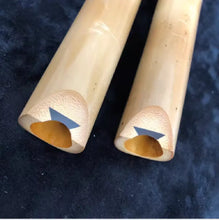 Carica l'immagine nel visualizzatore di Gallery, L 15-25cm Dia.3.5-5.0cm Raw Black Water Buffalo Horn Tips for Crafting&Mouthpiece For Shakuhachi NaturalMateriaStudio