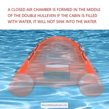 Carica l'immagine nel visualizzatore di Gallery, L11-13ft Double-layer Thickened PE Boats for Tourism and Fishing(3-6adults)+Free Ultimate Boating Companion Kit-NaturalMateriaStudio-NaturalMateriaStudio