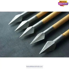 Carregar imagem no visualizador da Galeria, Super Tonkin Bamboo Arrow Shafts (33"/84cm,30#-115#) for tranditional bamboo arrow crafting-NaturalMateriaStudio-NaturalMateriaStudio