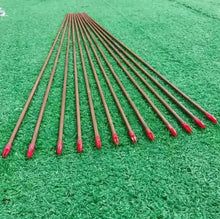 Load image into Gallery viewer, L33.5"/85cm 25-60#Unique Assembled TIGER Five-Splice Tonkin Bamboo Arrow Shafts Rare Craftsmanship for Ultimate Precision&Customizable NaturalMateriaStudio