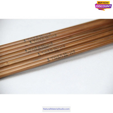 Lade das Bild in den Galerie-Viewer, L33.5"/85cm 25-60#Unique Assembled TIGER Five-Splice Tonkin Bamboo Arrow Shafts Rare Craftsmanship for Ultimate Precision&Customizable-NaturalMateriaStudio-NaturalMateriaStudio