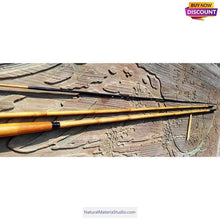 이미지를 갤러리 뷰어에 로드 , L7.8ft-10.8ft Hand-Made Traditional tenkara Bamboo Fishing Rods (3 + 1 Free Tip, Total 4 pcs)-NaturalMateriaStudio-NaturalMateriaStudio
