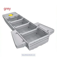 Lade das Bild in den Galerie-Viewer, Four-section L8.3ft vehicle-mounted stackable portable PE engineering plastic fishing boat(3-4adults)+ Free Ultimate Boating Companion Kit-NaturalMateriaStudio-NaturalMateriaStudio