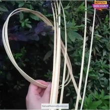 Lade das Bild in den Galerie-Viewer, Width 0.2-1.0cm for L100cm/39.4" Handmade Bamboo Strips/Flats for Weaving &Kite& handicraft-NaturalMateriaStudio-NaturalMateriaStudio