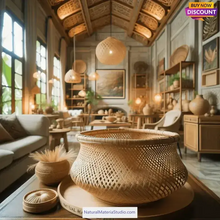 Load image into Gallery viewer, Width 0.2-1.0cm for L100cm/39.4" Handmade Bamboo Strips/Flats for Weaving &Kite& handicraft-NaturalMateriaStudio-NaturalMateriaStudio