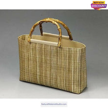 Load image into Gallery viewer, Large vaired size and shape Bamboo Semi Circle purse handles-NaturalMateriaStudio-NaturalMateriaStudio