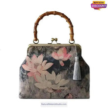 Load image into Gallery viewer, Large vaired size and shape Bamboo Semi Circle purse handles-NaturalMateriaStudio-NaturalMateriaStudio