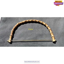 Load image into Gallery viewer, Large vaired size and shape Bamboo Semi Circle purse handles-NaturalMateriaStudio-NaturalMateriaStudio