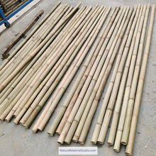 이미지를 갤러리 뷰어에 로드 , Length 150cm/59" Dia.1.0-6.0cm Tonkin bamboo poles for making bamboo fly rod/bicycle and flute/wind chime walking/Hiking sticks-NaturalMateriaStudio-NaturalMateriaStudio