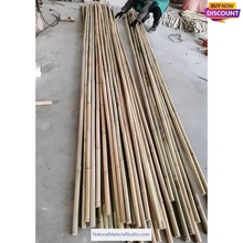 Cargar imagen en el visor de la galería, Length 150cm/59" Dia.1.0-6.0cm Tonkin bamboo poles for making bamboo fly rod/bicycle and flute/wind chime walking/Hiking sticks-NaturalMateriaStudio-NaturalMateriaStudio