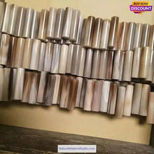 画像をギャラリービューアに読み込む, Length 6.0-8.0cm Varied Dia. 1.2-2.5cm Bufallo/Yak natural colourful horn solid rolls for pipemakers-NaturalMateriaStudio-NaturalMateriaStudio