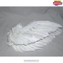 Cargar imagen en el visor de la galería, L/R/W 30-35 cm White and other colors goose primary feathers for arrow fletching or feather pen/fan Wholesale Amounts-NaturalMateriaStudio-NaturalMateriaStudio