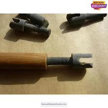 Last inn bildet i Galleri-visningsprogrammet, Unqiue supply Horn Insert Nocks for Bamboo/Wood Arrow Nock Making-NaturalMateriaStudio-NaturalMateriaStudio