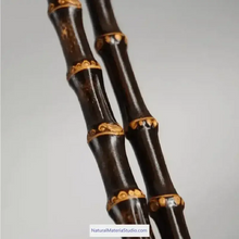 Load image into Gallery viewer, New & Rare Black Bamboo Root Sticks Length 80cm(31.5")Dia.0.9-1.3cm(0.35"-0.5") Unique Supply-NaturalMateriaStudio-NaturalMateriaStudio